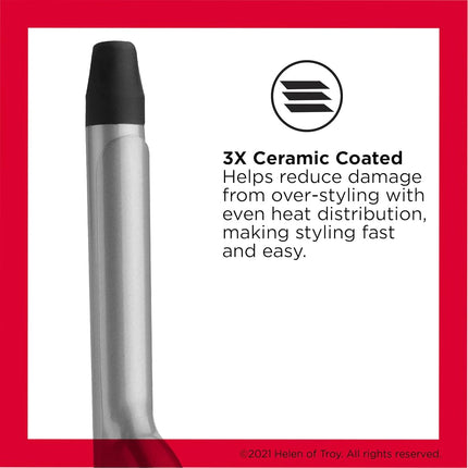 Revlon RV052CF Perfect Heat 3/4- Inch Tourmaline Ceramic Curling Iron