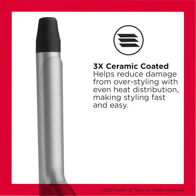 Revlon RV052CF Perfect Heat 3/4- Inch Tourmaline Ceramic Curling Iron