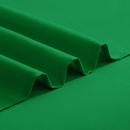 Elegant Comfort Luxurious 1500 Premium Hotel Quality Microfiber Three Line Embroidered Softest 4-Piece Bed Sheet Set, Wrinkle and Fade Resistant, King, Emerald Green
