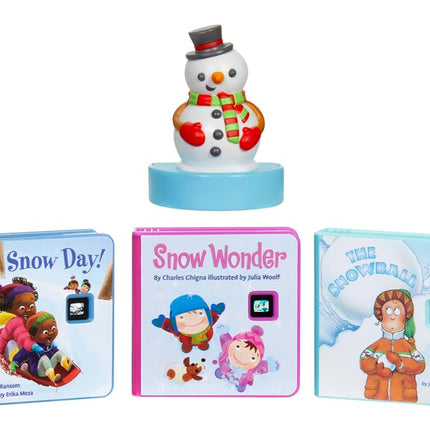 little tikes Snowy Day Collection, Storytime, Books, Audio Play Character, Gift and Toy for Toddlers and Kids Girls Boys Ages 3+ Years