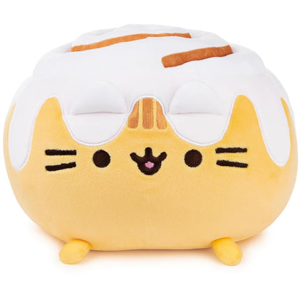 GUND Pusheen Catf� Cinnamon Roll Pusheen Plush Squisheen Cat Stuffed Toy 12"