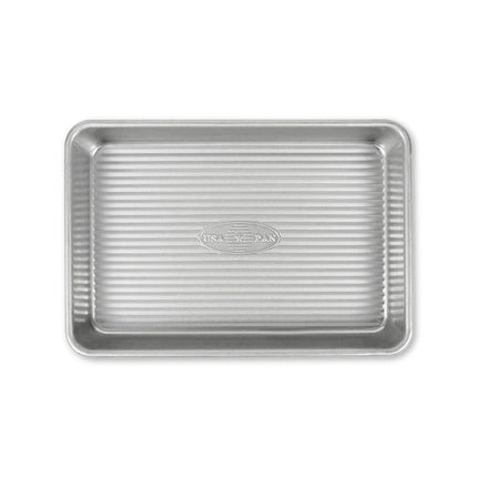 USA Pan Bakeware Mini Bandeja para Horno, Bandeja Antiadherente Resistente a la Deformación, Acero Aluminizado