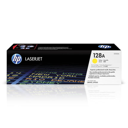 HP CE322A 128A Original LaserJet Toner Cartridge, 
