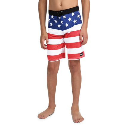 Hurley Boys' Board Shorts, Americana, 4