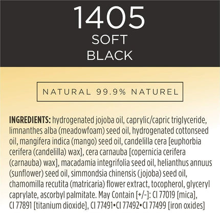 Burt's Bees Nourishing Eyeliner Pencil, 1.14 g, Soft Black