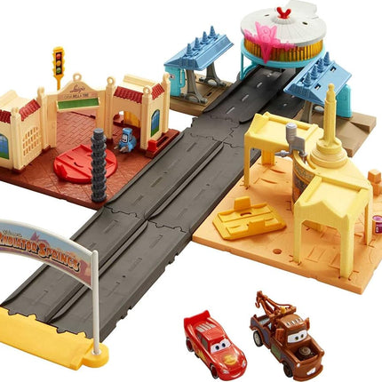 Mattel Cars Disney+ Content Playset Fall