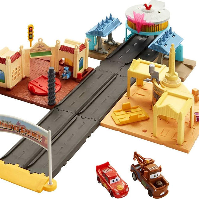 Mattel Cars Disney+ Content Playset Fall