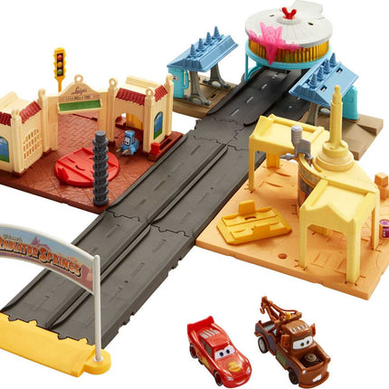 Mattel Cars Disney+ Content Playset Fall