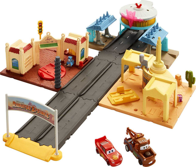 Mattel Cars Disney+ Content Playset Fall