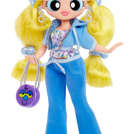 L.O.L. Surprise! OMG The Powerpuff Girls Doll - Bubbles - Includes 1 Fashion Doll, Comes with Outfit & Accessories, Collect All 3