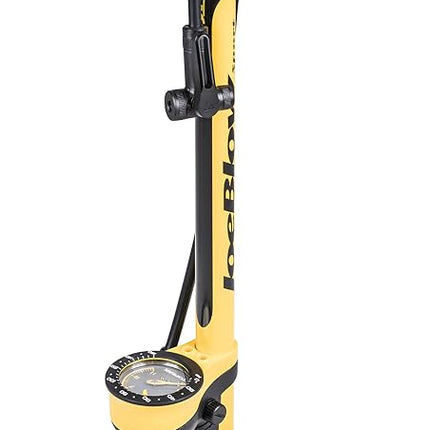 Topeak Joe Blow Sport III High Pressure Floor Pump,Yellow