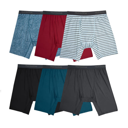 Fruit of the Loom Men's Standard 4-Way Stretch Box