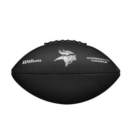 WILSON NFL Team Metallic Premiere Football - Official Size, Minnesota Vikings
