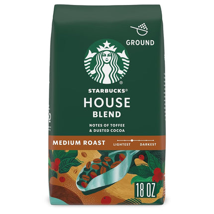 Starbucks Ground Coffee—Medium Roast Coffee—House 