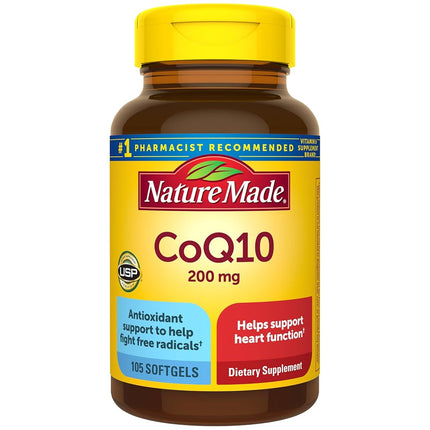 Nature Made CoQ10 (Coenzyme Q 10) Softgel, 105 cou