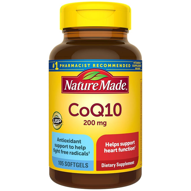 Nature Made CoQ10 (Coenzyme Q 10) Softgel, 105 cou