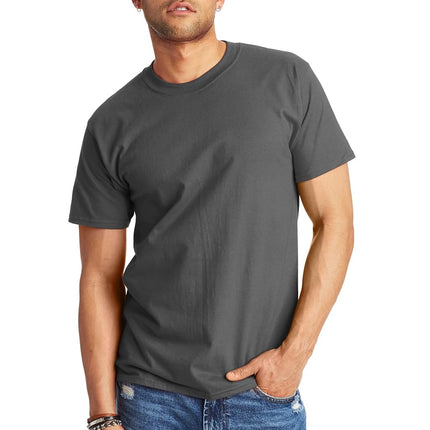 Hanes Men's T-Shirt, Beefy-t Cotton Crewneck Tee, 