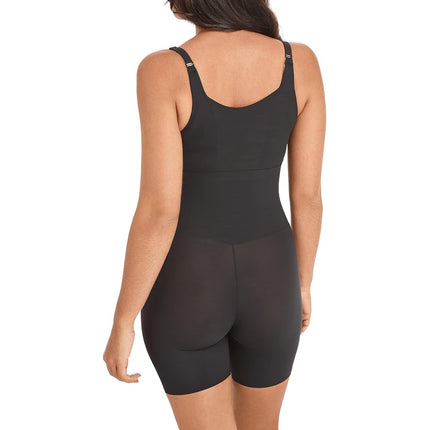 Maidenform Women's Take Inches Off - Unitard Bodysuit, Black (Black), M