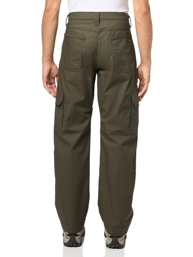 Dickies Men's Flex Duratech Relaxed Fit Ripstop Cargo Pants, Moss Green, 30W x 32L
