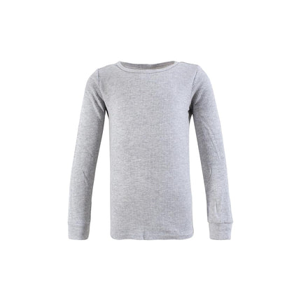Ensemble de 2 sous-vêtements longs thermiques unisexes Hudson Baby, gris chiné, 7 ans, gris chiné, 7 ans