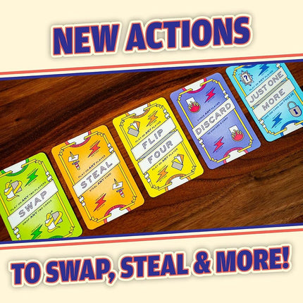 USAopoly | Flip 7 With A Vengeance | Party Card Game