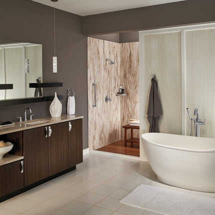 Delta 41824-RB Contemporary 24" Grab Bar with Concealed Mounting, Venetian Bronze Venetian Bronze