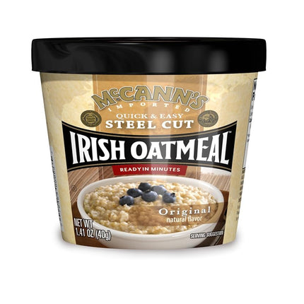 McCann's Irish Oatmeal Original Microwaveable Cup, 1.4 Ounce (Pack of 12)