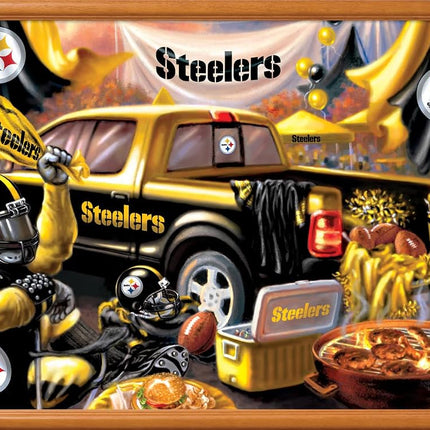 MasterPieces - 1000 Piece Jigsaw Puzzle, NFL Pittsburgh Steelers, Fun for Adults and Family, Non-Glare Finish, 19.25"x26.75"