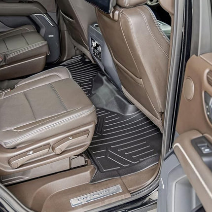 Rough Country Floor Liners for 2021-2022 Chevy/GMC Tahoe/Yukon - M-21712