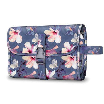 FINTIE Portable Toiletry Cosmetic Travel Bag Hangi