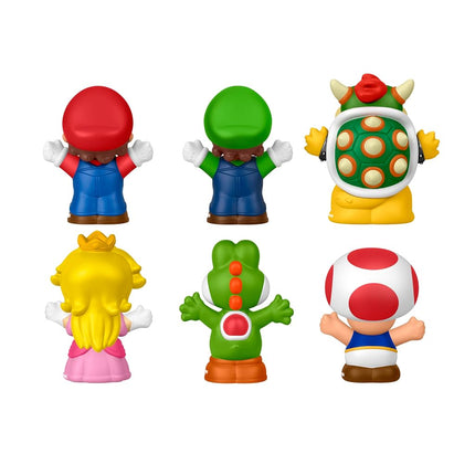 Fisher-Price Little People My Mario 6-Piece Character Figure Set