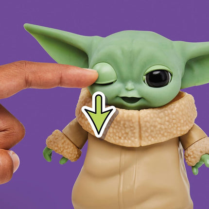 Star Wars Mixin' Moods Grogu, 20+ Poseable Expressions, 12.5-cm-Tall Grogu Toy, Toys for Children