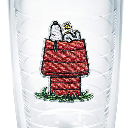 Tervis Cacahuetes Colección Mejores Amigos Snoopy Woodstock Casa Hecho en EE. UU. Vaso con Aislamiento de Doble Pared Taza de Viaje Mantiene las Bebidas Frías y Calientes, 473 ml, Casa