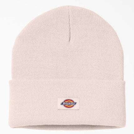 Bonnet Dickies homme en maille avec revers, Rose Lotus