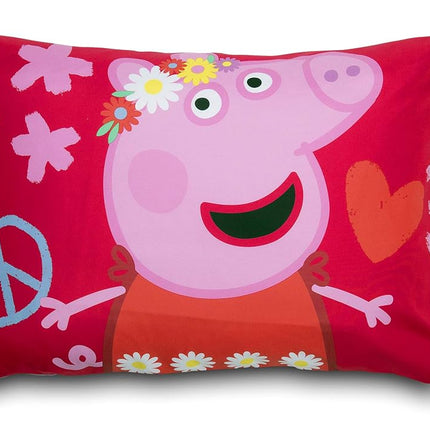 Peppa Pig - Be Nice & Kind 4 Pc Toddler Bed Set, Pink