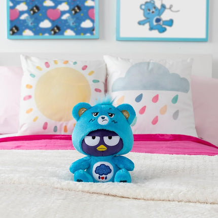 Care Bears Badtz-Maru Dressed As Grumpy Bear 9" Fun-Size Plush - Soft, Huggable Bestie!