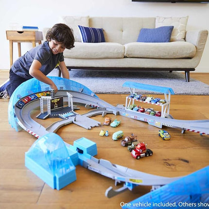 Disney And Pixar Cars Ultimate Florida Speedway Track Set With 1 Car