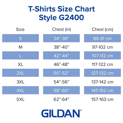 Gildan Men's, Ultra Cotton Long Sleeve T-Shirt, Style G2400, Black, XL