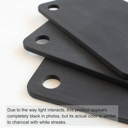 Rubber Rubber NBD002 Cutting Board, Synthetic Rubber, Black, S, Made in Japan 10 x 6.8 x 0.3 inches (255 x 175 x 8 mm) (S)