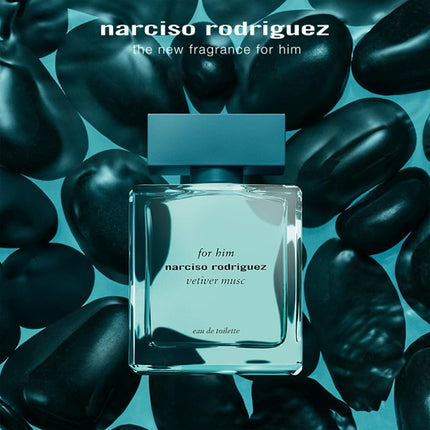 Vetiver Musc by Narciso Rodriguez for Men - 3.3 oz EDT Spray