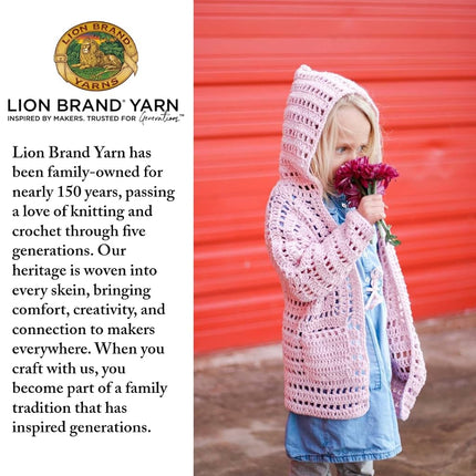 Lion Brand Yarn Feels Like Butta Soft Yarn for Crocheting and Knitting, Velvety, 3-Pack, Lemon, 215-158A