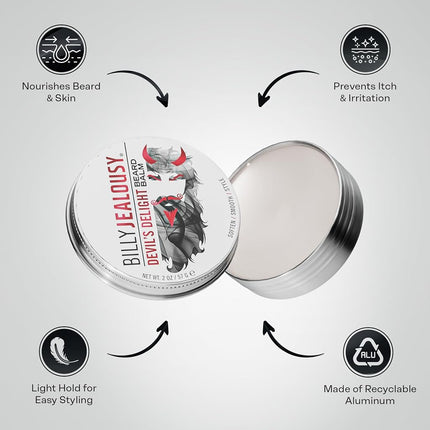 Bálsamo para barba Billy Jealousy Devils Delight para hombres 56 g