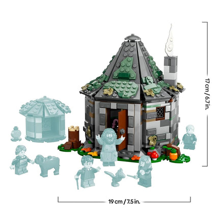 LEGO Harry Potter Hagrid’s Hut: An Unexpected Visit, Toy House for 8 Plus Year Old Kids, Boys & Girls, Includes Dragon and Dog Figures plus 5 Character Minifigures Incl Hermione & Ron, Gift Idea 76428