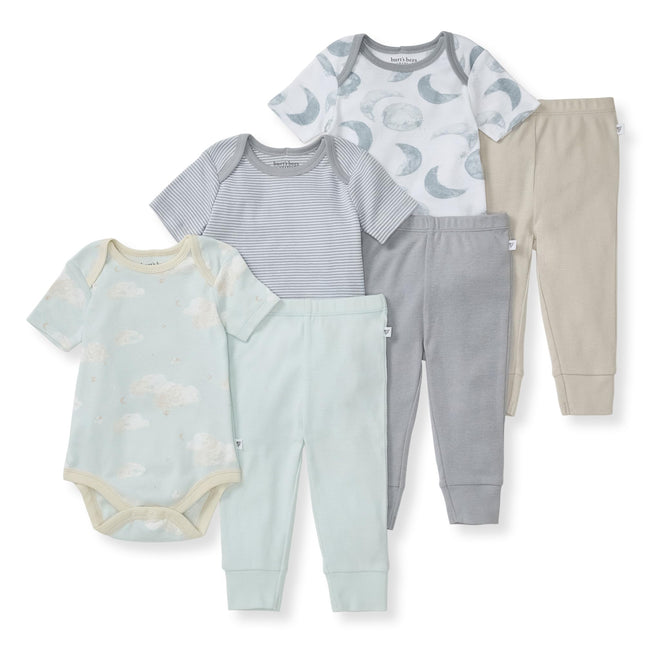 Burt's Bees Baby Baby Boys Bodysuit and Pants 100%