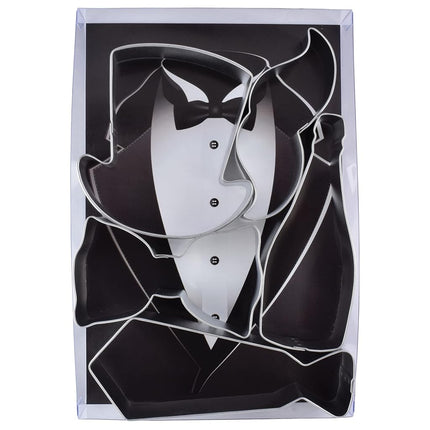 Gentleman's Cookie Cutter Set