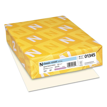 Neenah Paper Classic Crest Premium Paper, 24 lb, 8