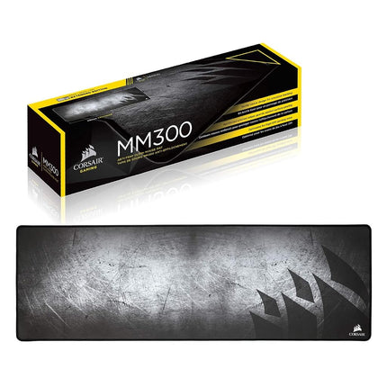 Corsair Gaming MM300 Extended Anti-Fray Cloth Gaming Mouse Mat, Black