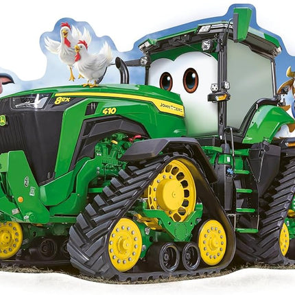 Ravensburger John Deere Tractor Floor Puzzle - Engaging 24-Piece Jigsaw for Kids | Durable, Easy-Fit Pieces | Fun Learning Tool | Sustainable Forestry Practices | Perfect for Ages 2-4