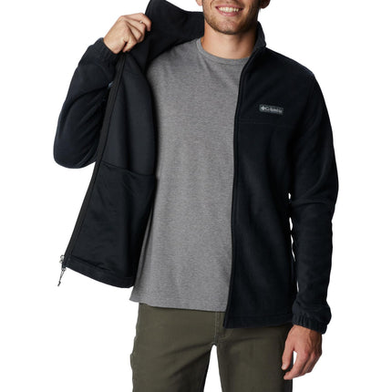 Columbia Men's Steens Mountain Full Zip 2.0 Fleece Jacket, Black, 2X