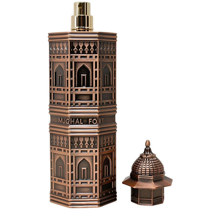 Niche Emarati Mughal Fort Eau de Parfum 100ml by Lattafa – Unisex Spicy Sweet Fragrance – Cardamom, Caramel, Cedarwood, Vanilla, Amber & Musk – Long-Lasting Oriental Perfume